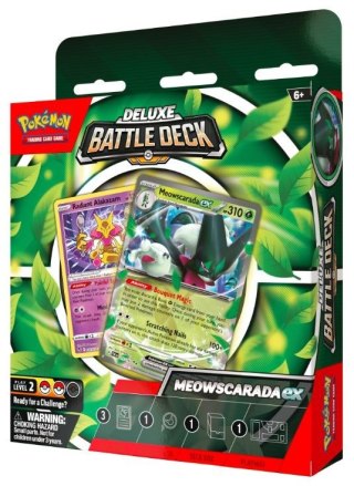 Pokemon TCG Karty Deluxe Battle Deck Meowscarada ex