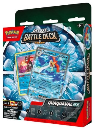 Pokemon TCG Karty Deluxe Battle Deck Quaquaval ex