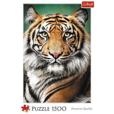 Trefl Puzzle 1500 elementów Portret tygrysa