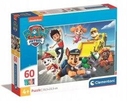 Clementoni Puzzle 60 elementów Psi Patrol