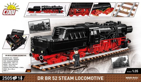 Cobi Klocki Klocki DR BR 52 Steam Locomotive