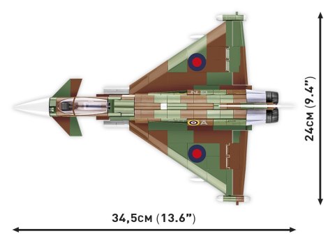 Cobi Klocki Klocki Eurofighter Typhoon FGR4