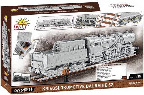 Cobi Klocki Klocki Kriegslokomotive Baureihe 52