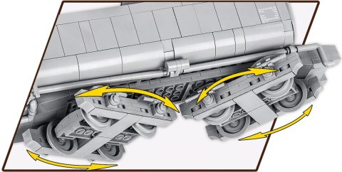 Cobi Klocki Klocki Kriegslokomotive Baureihe 52