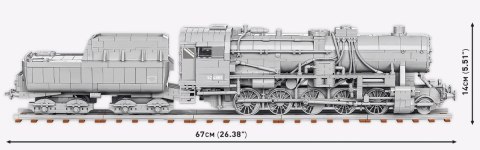 Cobi Klocki Klocki Kriegslokomotive Baureihe 52