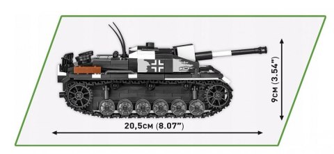 Cobi Klocki Klocki StuG III Ausf.F/8 & Flammpanzer