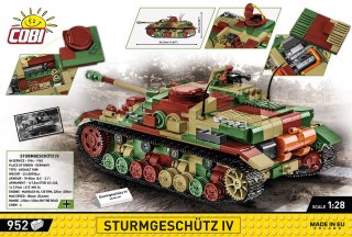 Cobi Klocki Klocki Sturmgeschutz IV Sd.Kfz. 167