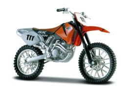 Maisto Model metalowy Motocykl KTM 520SX 1/18 z podstawką