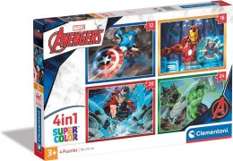 Clementoni Puzzle 4w1 Avengers