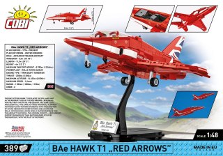 Cobi Klocki Klocki Armed Forces BAe Hawk T1 Red Arrows 389 klocków