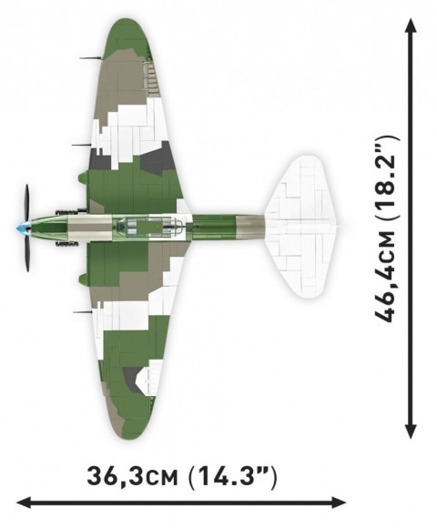 Cobi Klocki Klocki Historical Collection WWII Ilyushin IL-2 1943 643 klocki