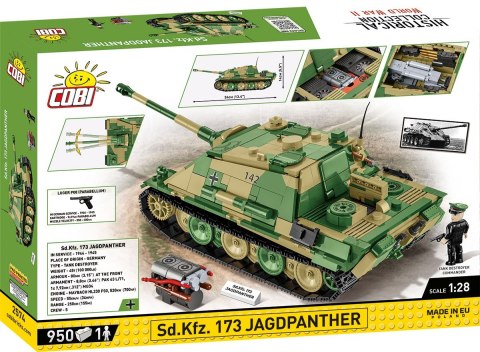 Cobi Klocki Klocki Historical Collection WWII Sd.Kfz.173 Jagdpanther 950 klocki