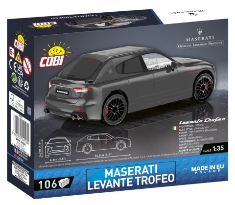 Cobi Klocki Klocki Maserati Levante Trofeo 106 klocków