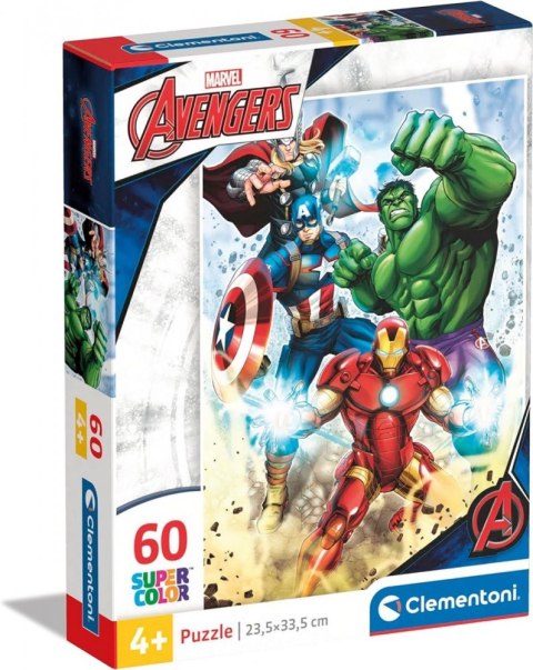 Clementoni Puzzle 60 elementów Marvel Avengers