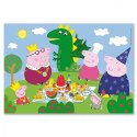 Clementoni Puzzle 60 elementów Świnka Peppa