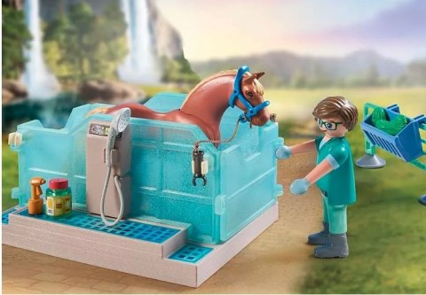 Playmobil Zestaw z figurkami Horses 71352 Hipoterapia i lecznica zwierząt