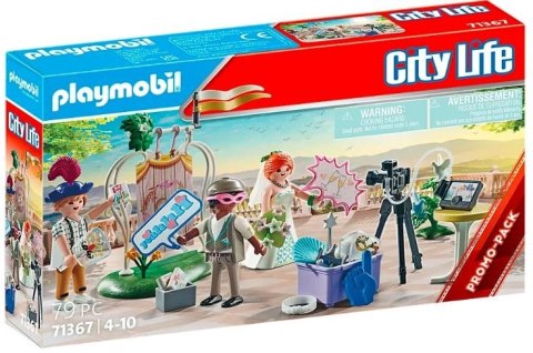 Playmobil Zestaw z figurkami City Life 71367 Ślubna fotobudka