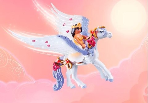 Playmobil Zestaw z figurkami Princess Magic 71361 Niebiański pegaz z tęczą