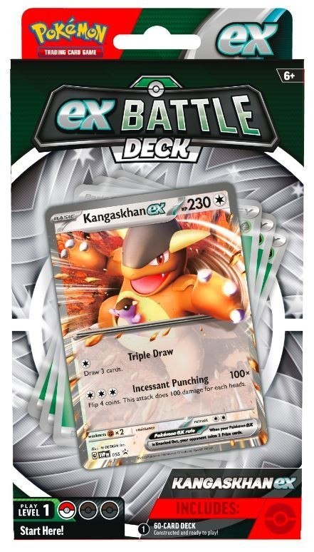 Pokemon TCG Karty Deluxe Battle Deck-Kangaskhan ex