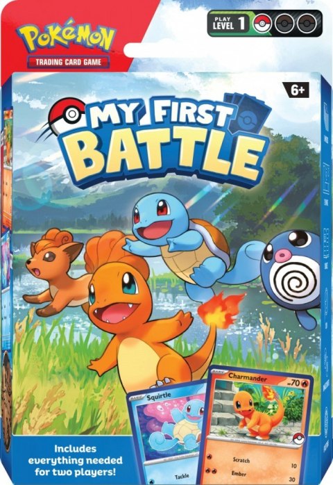 Pokemon TCG Karty My First Battle Charmander/Squirtle