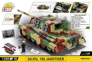 Cobi Klocki Klocki Sd.Kfz. 186 - Jagdtiger