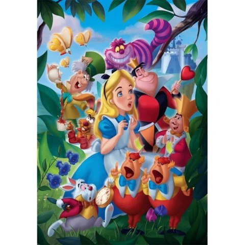 Clementoni Puzzle 1000 elementów Disney Alicja w Krainie Czarów