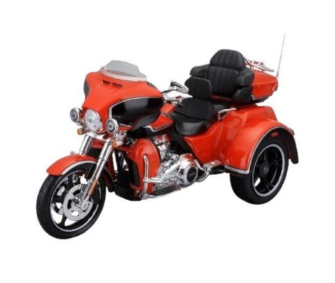 Maisto Model metalowy HD 2021 CVO Tri Glide pomarańcz 1/12