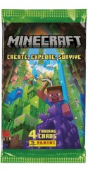 Panini Kolekcja Saszetki z kartami Minecraft display 36 sztuk