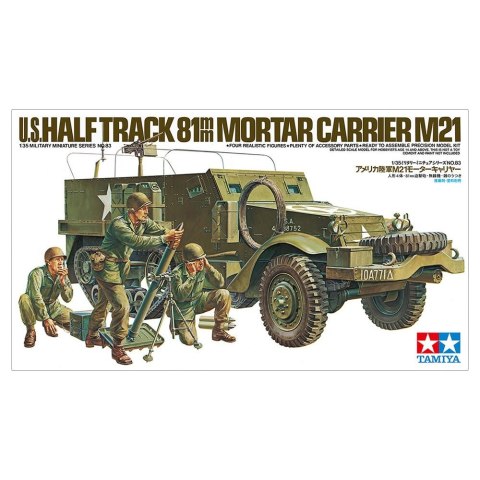 Tamiya Model plastikowy U.S. M21 Mortar Carrier 1/35