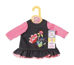 Zapf Sukienka jeansowa Dolly Moda dla lalki Baby Born 43 cm