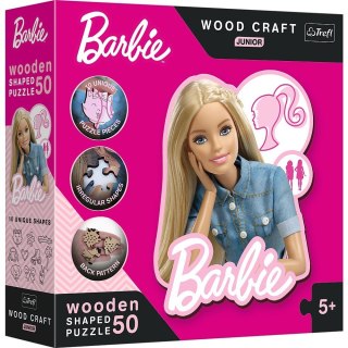 Trefl Puzzle drewniane 50 elementów Barbie