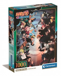 Clementoni Puzzle 1000 elementów Compact Anime Naruto Shippuden