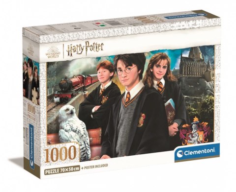 Clementoni Puzzle 1000 elementów Compact Harry Potter