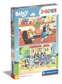 Clementoni Puzzle 2x60 elementów Bluey