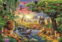 Clementoni Puzzle 2000 elementów High Quality The African Gathering