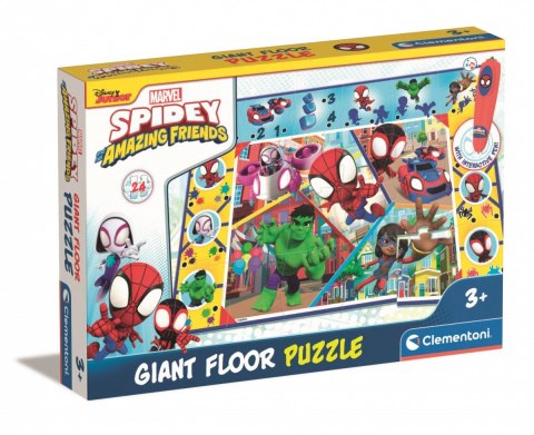 Clementoni Puzzle 24 elementy Dywan Spidey