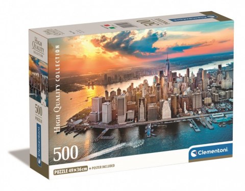 Clementoni Puzzle 500 elementów Compact New York