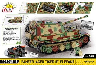 Cobi Klocki Klocki Panzerjager Tiger (P) Elefant