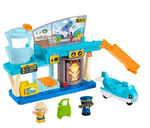 Fisher Price Zestaw Little People Port lotniczy