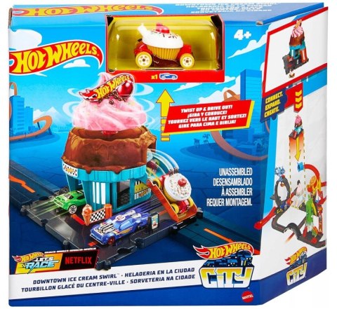 Hot Wheels City Zestaw Lodziarnia