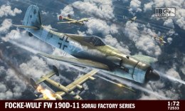 Ibg Model plastikowy Fw 190 D11 Sorau Factory Series 1/72