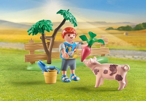 Playmobil Zestaw z figurkami Country 71443 Ogródek warzywny u dziadka