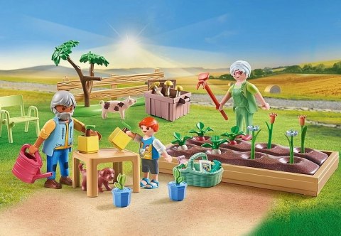 Playmobil Zestaw z figurkami Country 71443 Ogródek warzywny u dziadka