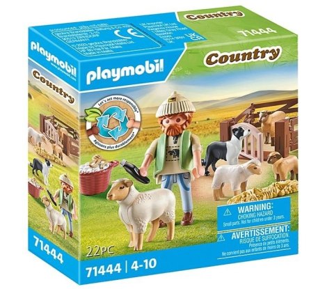 Playmobil Zestaw z figurkami Country 71444 Młody owczarz z owcami