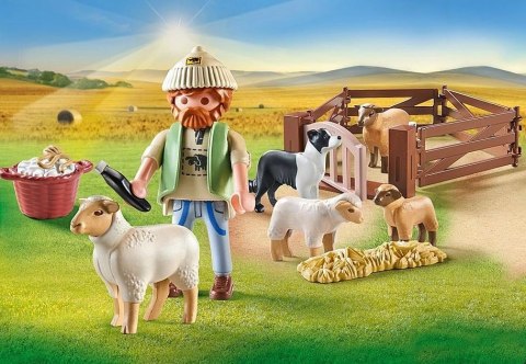 Playmobil Zestaw z figurkami Country 71444 Młody owczarz z owcami