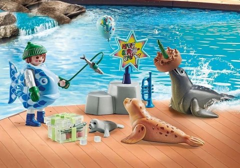 Playmobil Zestaw z figurkami My Life 71448 Karmienie zwierząt