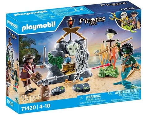 Playmobil Zestaw z figurkami Pirates 71420 Poszukiwania skarbu