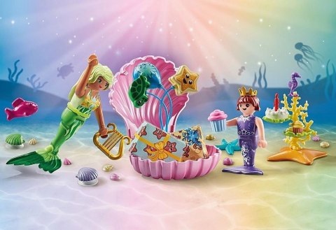 Playmobil Zestaw z figurkami Princess Magic 71446 Przyjęcie urodzinowe syrenek