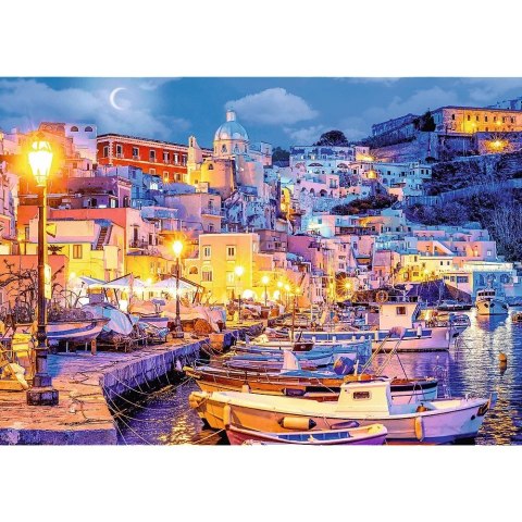 Trefl Puzzle 1000 elementów Wyspa Procida nocą Włochy