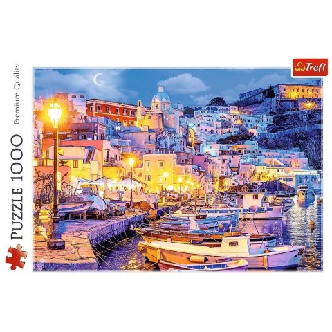 Trefl Puzzle 1000 elementów Wyspa Procida nocą Włochy